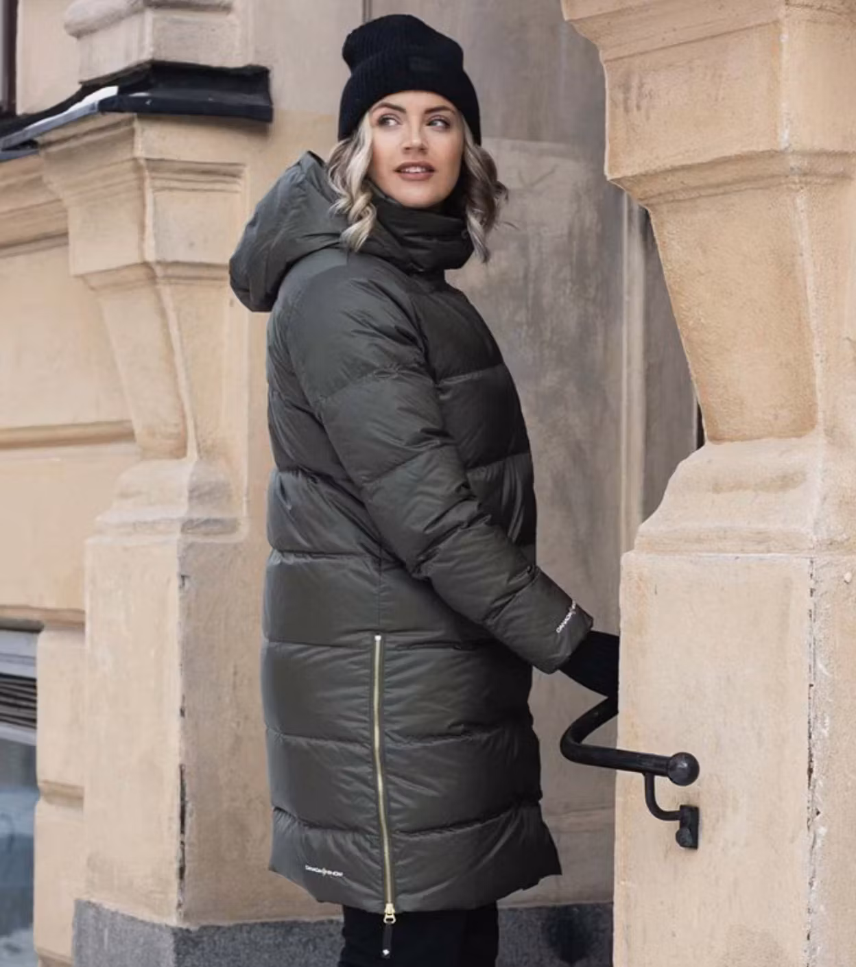 Sheila long down jacket Canada Snow