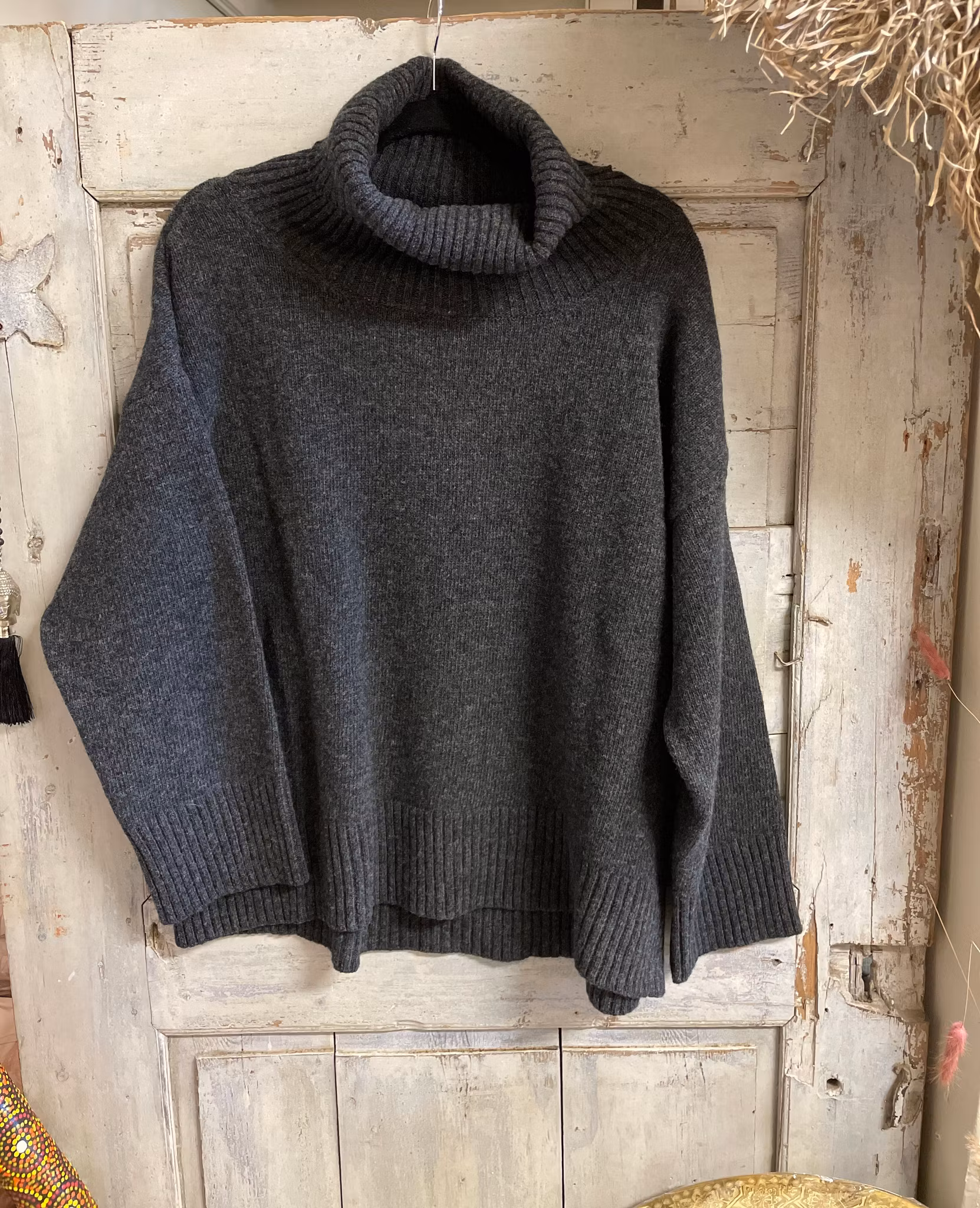 Knitted polo shirt 100% lambswool
