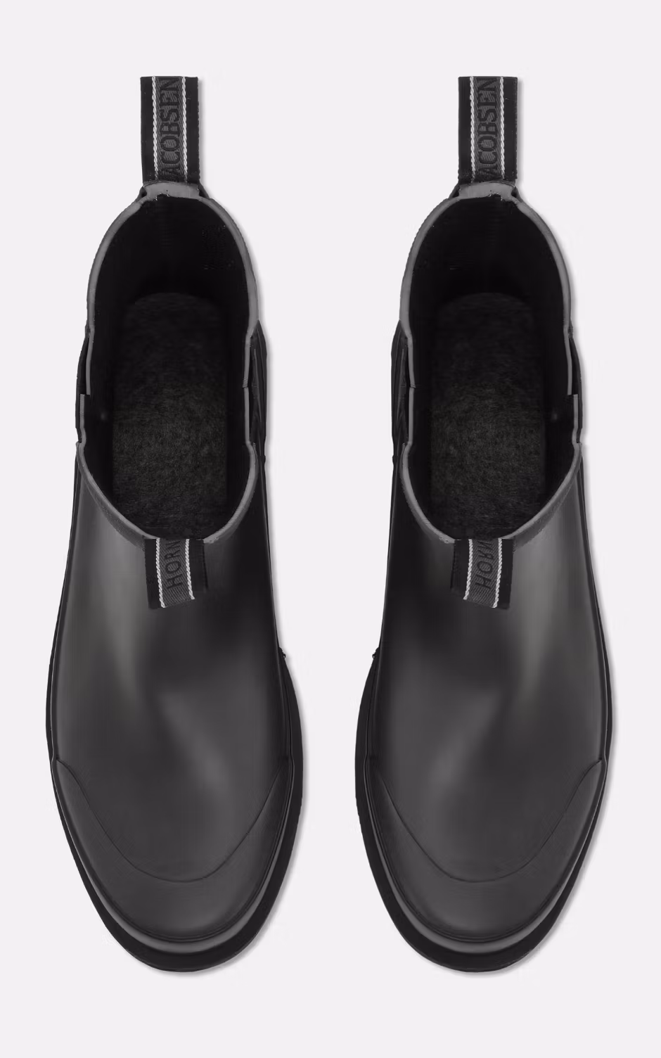SHORT RUB, Ganache rubber boot from Ilse Jacobsen