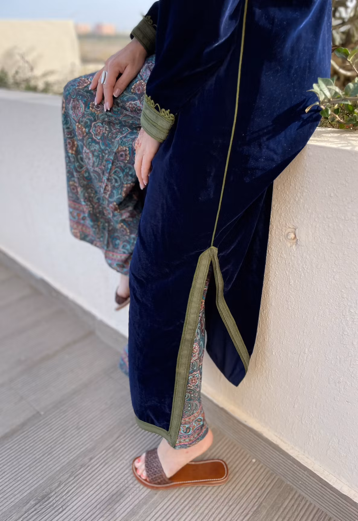 Kaftan Marocko long