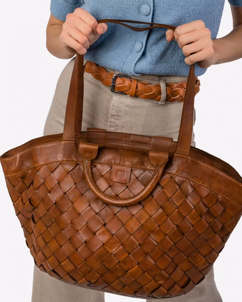 Leather shoulder bag BIBA Lewisburg