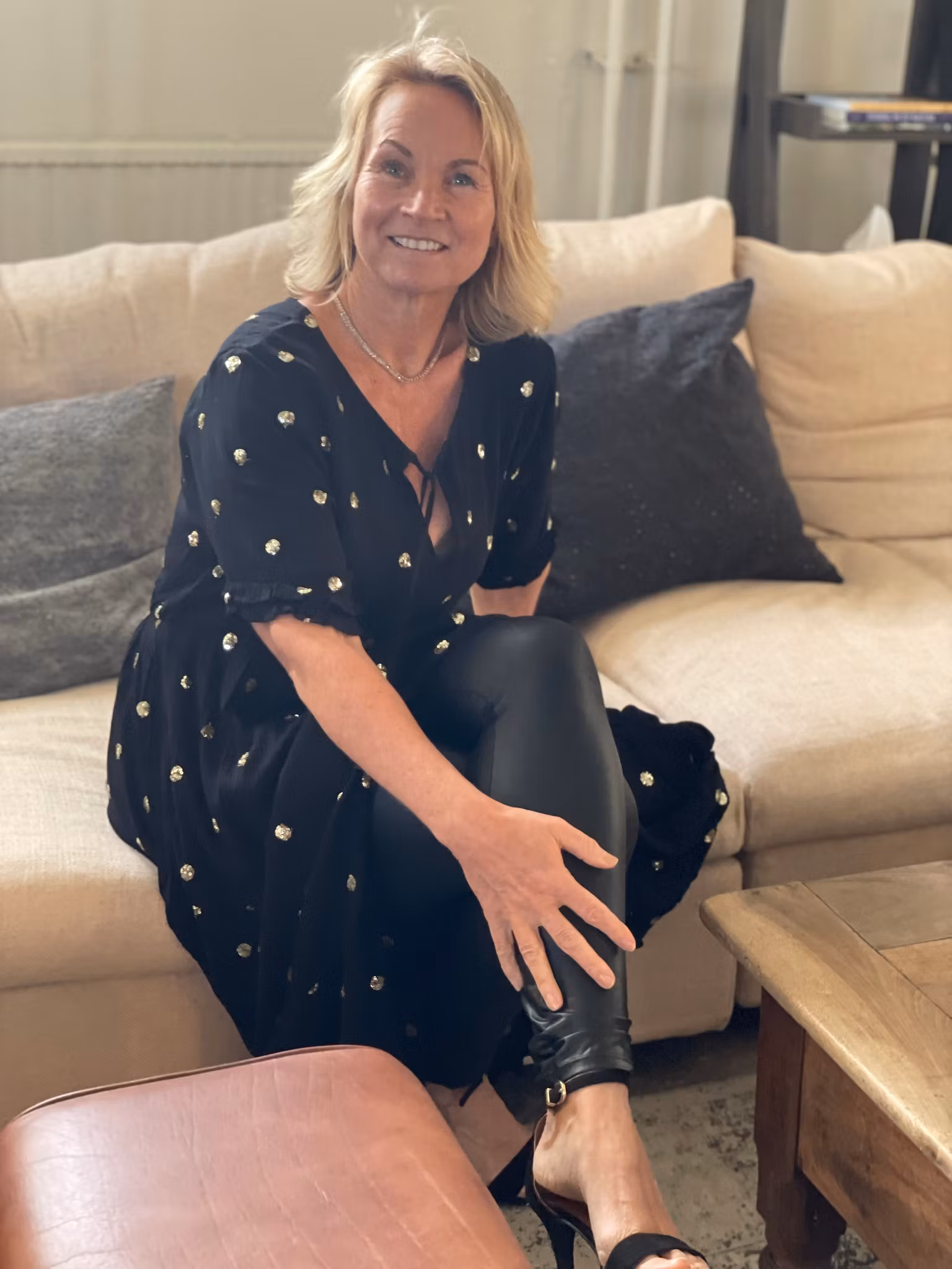 Party dot dress