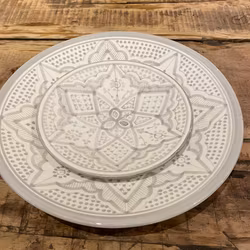 Marocansk handgjord sallads / bröd tallrik 20cm