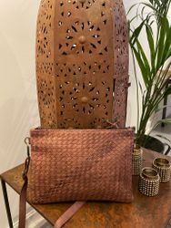 Skinnväska flätad Marrakesh