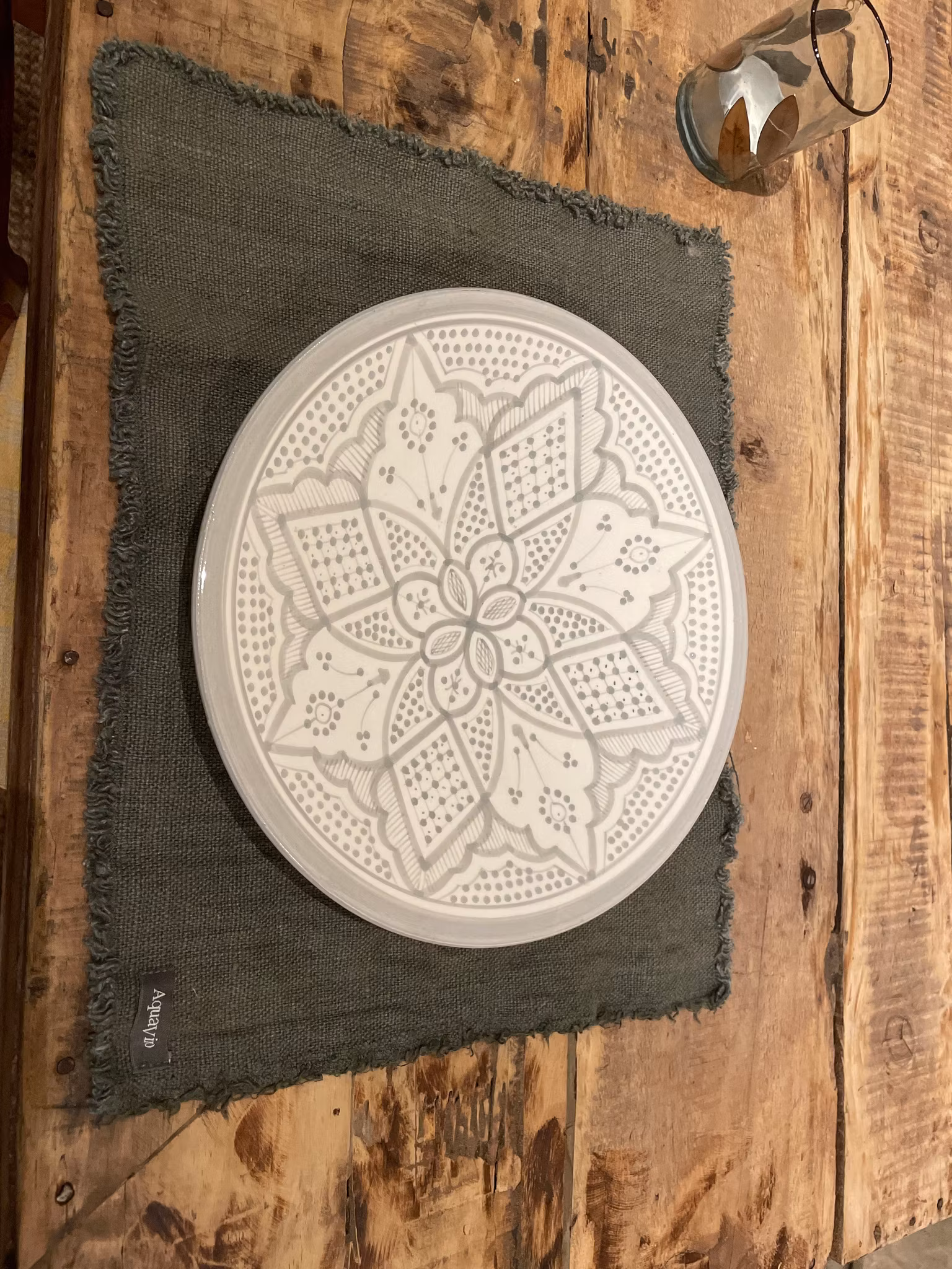 Bordstablett 45 x 35 cm linne