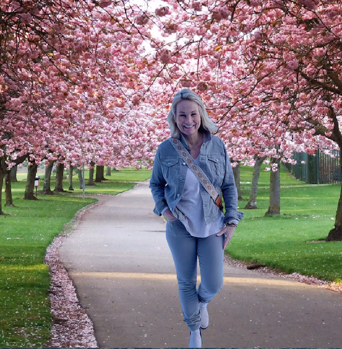 Jeansjacka Erna grön