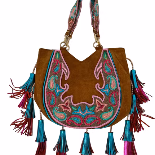 Boho bag tassels