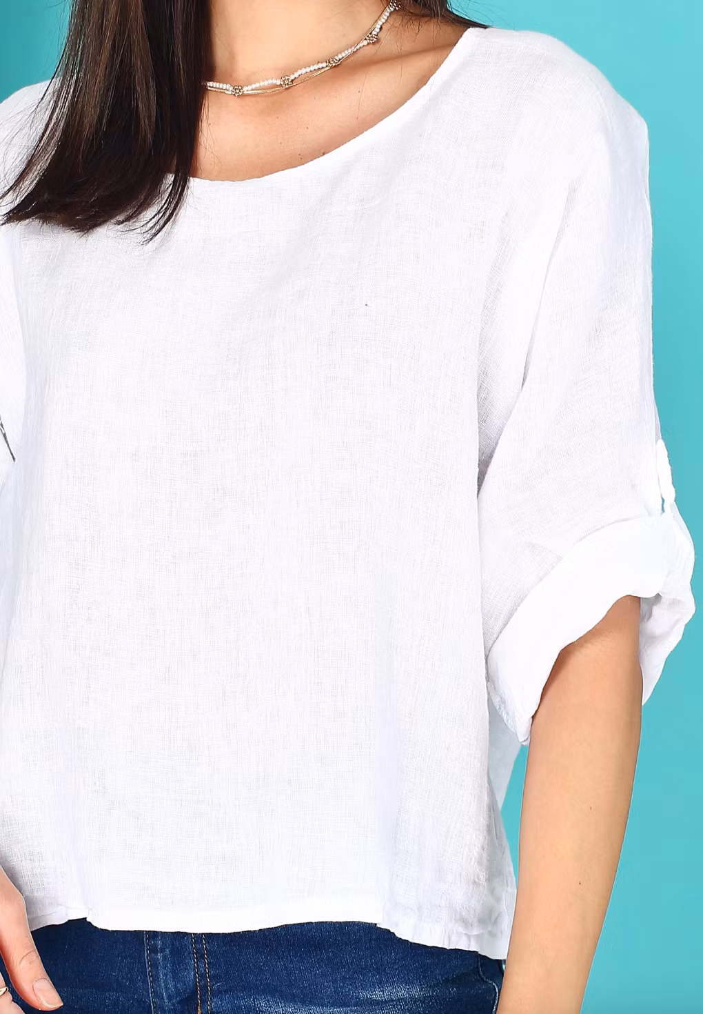 Top Isabelle in linen