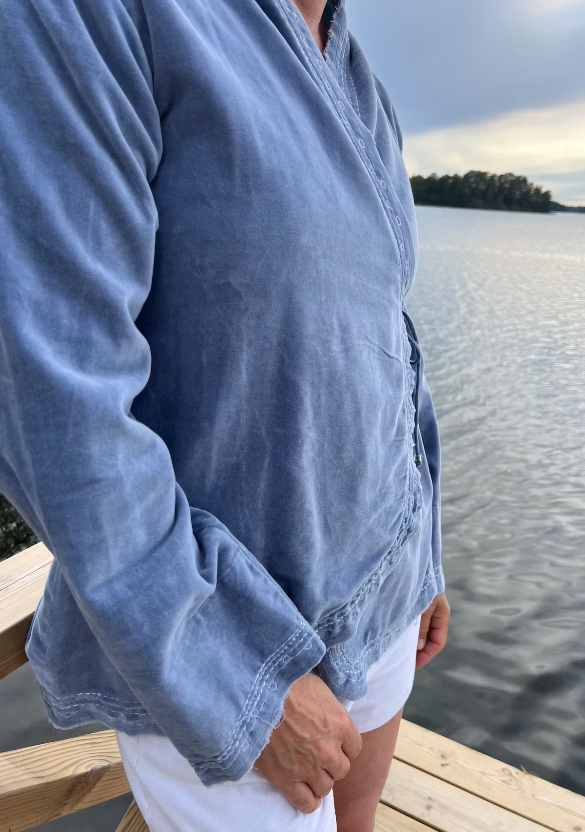 Butterfly wrap cardigan