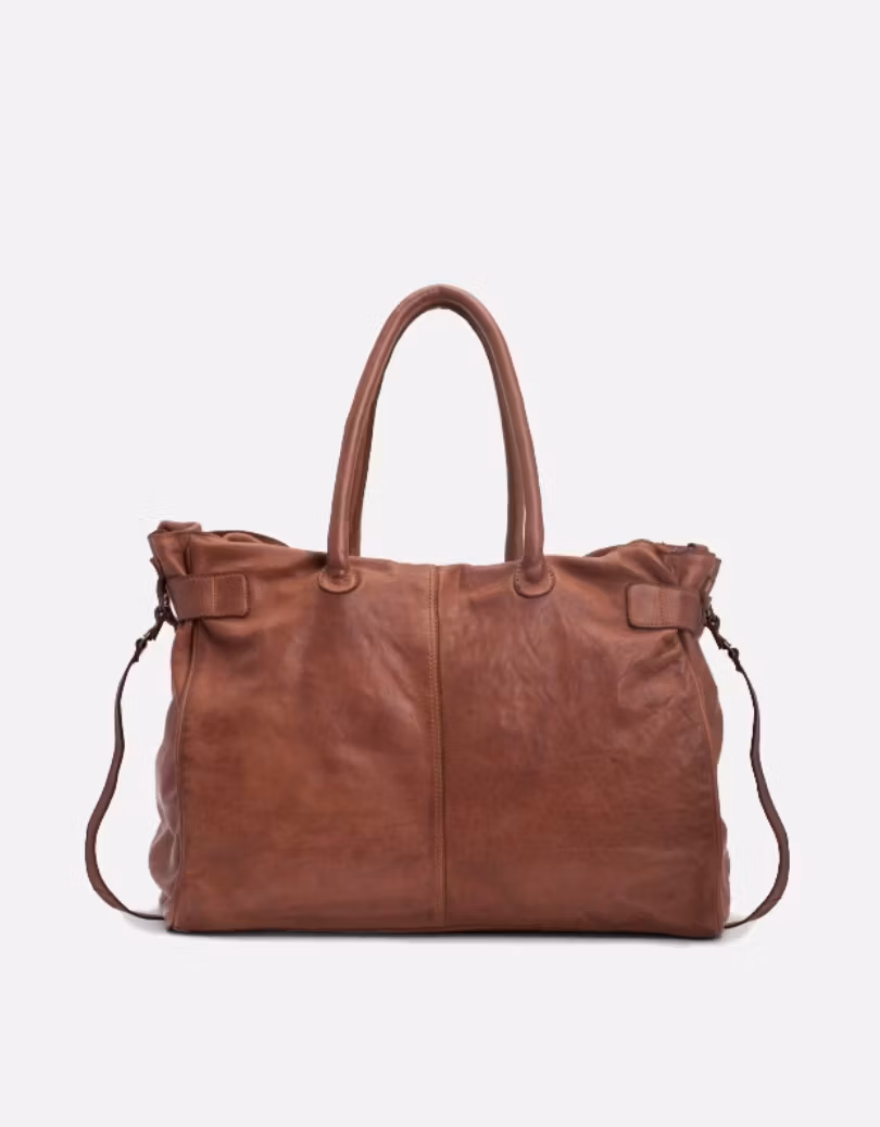 Leather handbag BIBA Blossom