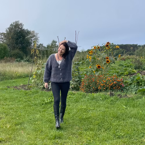 Cornelia cardigan anthracite grey