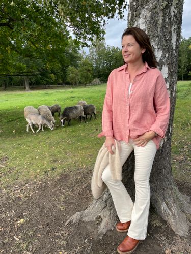 Lazy linen skjorta