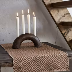 Arcus Ljusstake Mörk brun
