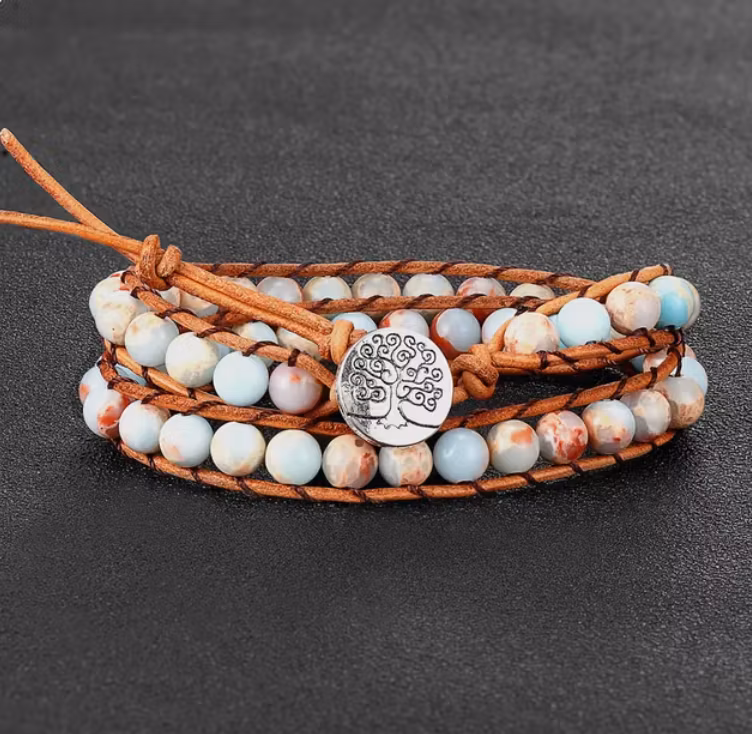 Boho pearl bracelet
