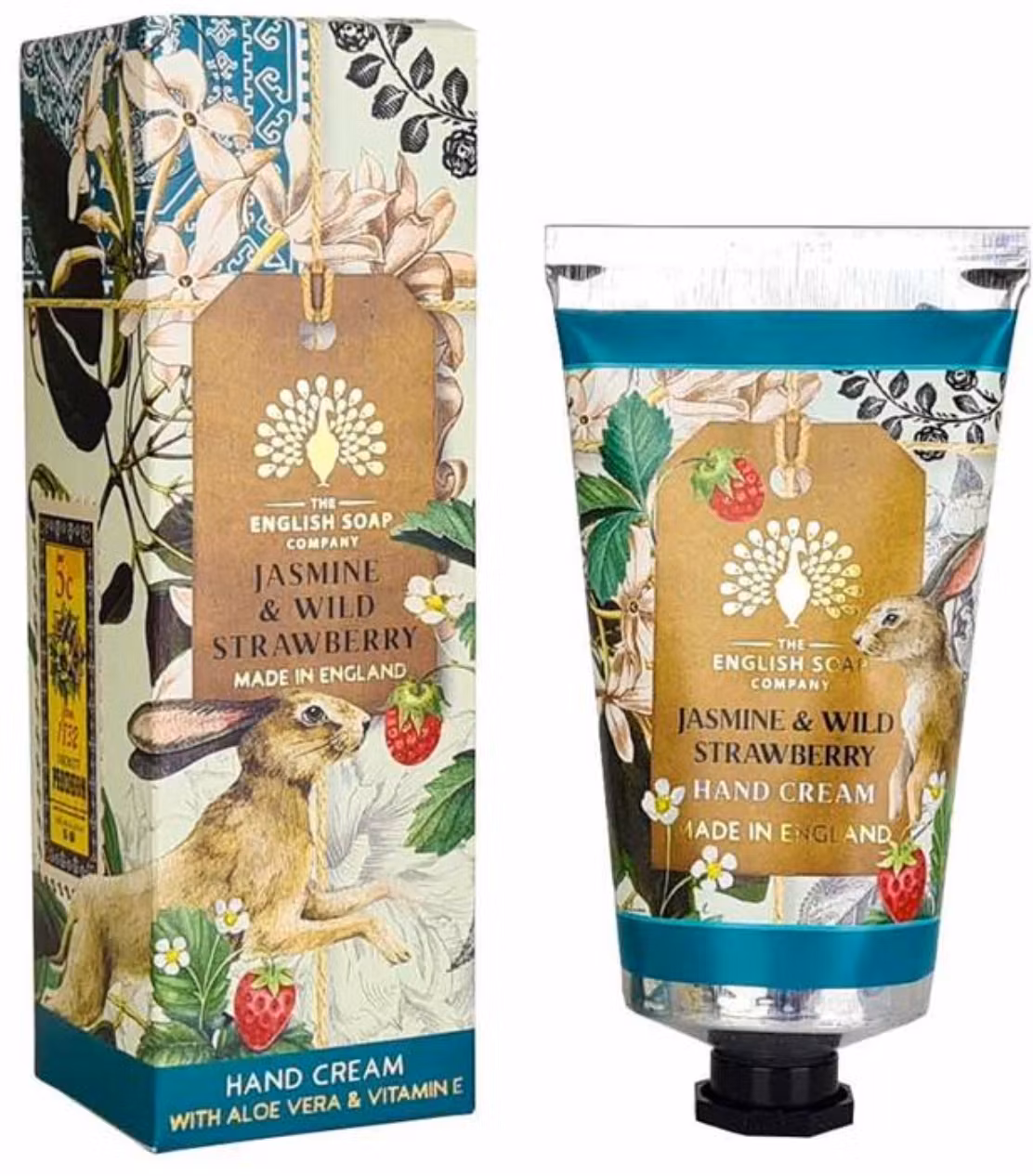Hand Cream 75 ml Jasmine & Willd Strawberry