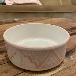 marockansk skål rosa
