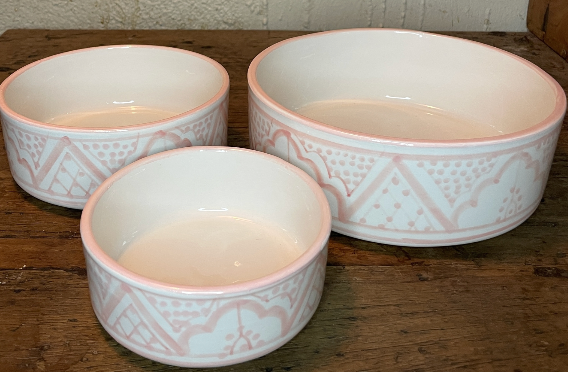 marockansk skål rosa