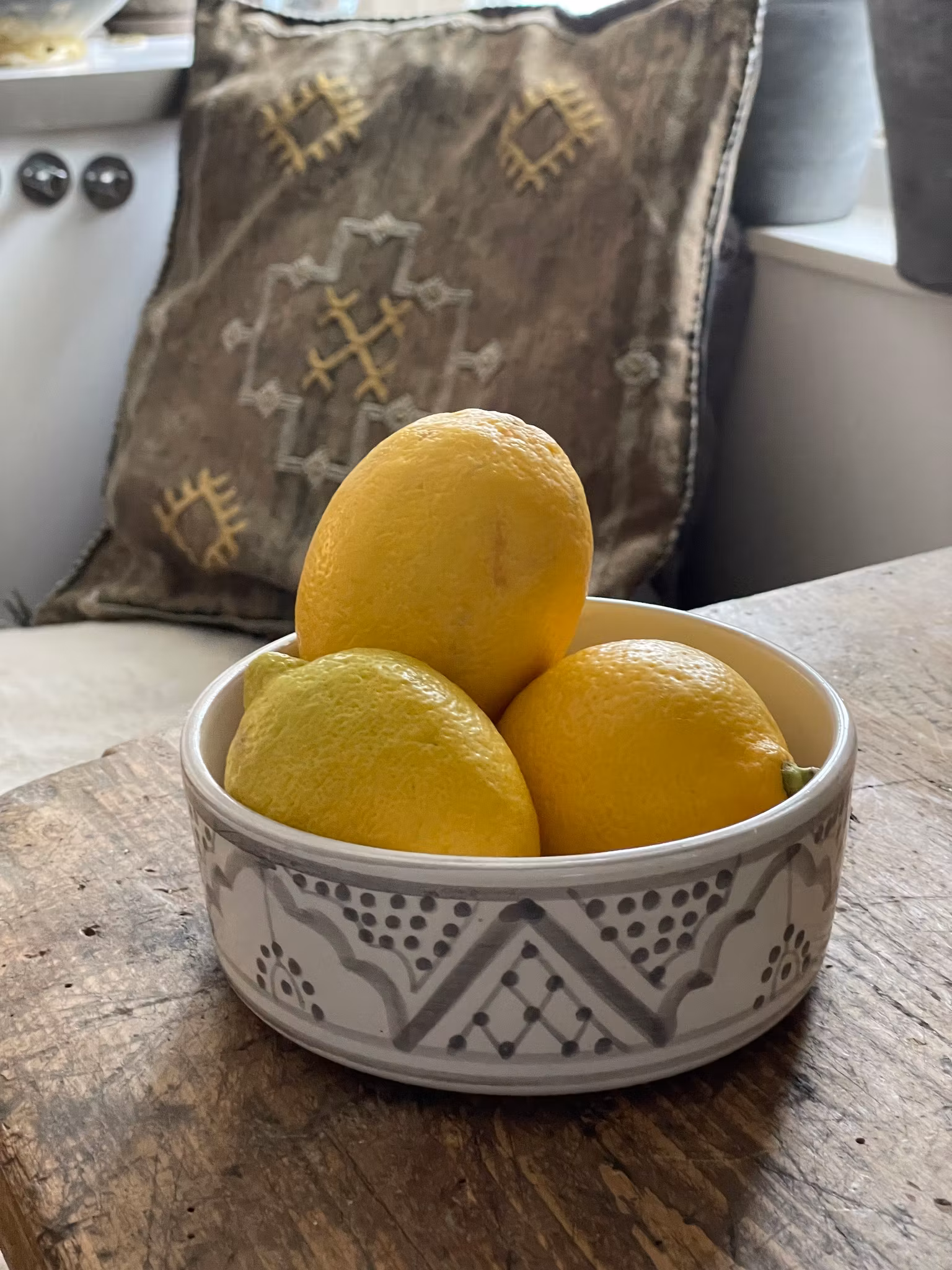 Round bowls morocco grey
