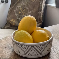 Round bowls morocco grey