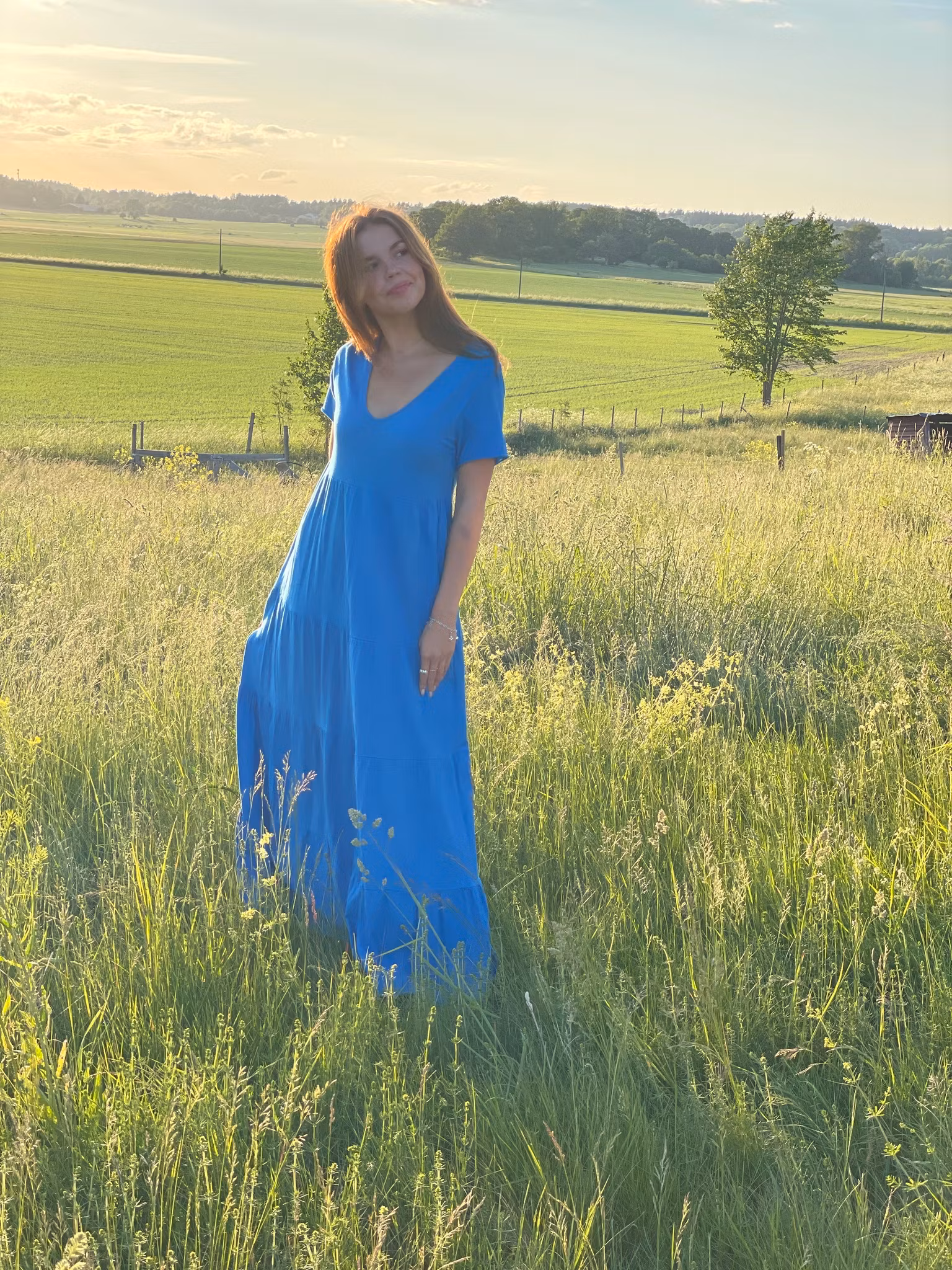 Klänning Elle i maxilängd