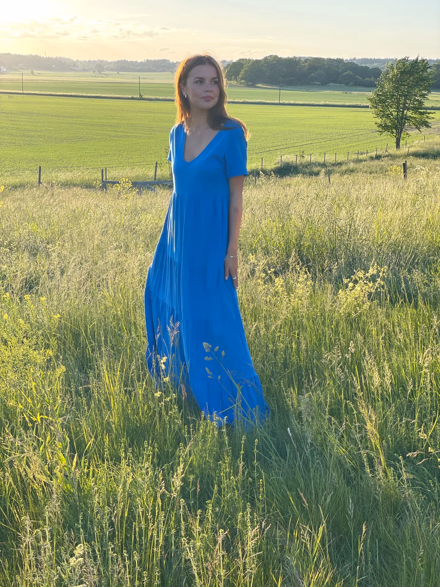 Klänning Elle i maxilängd