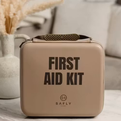 Safly first aid kit sand
