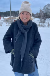 Winter dream wool tunic melange grey