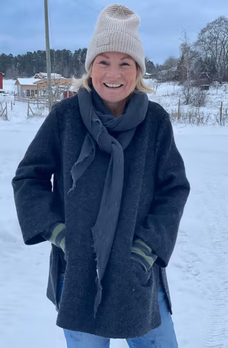 Winter dream ull tunika melerad grå