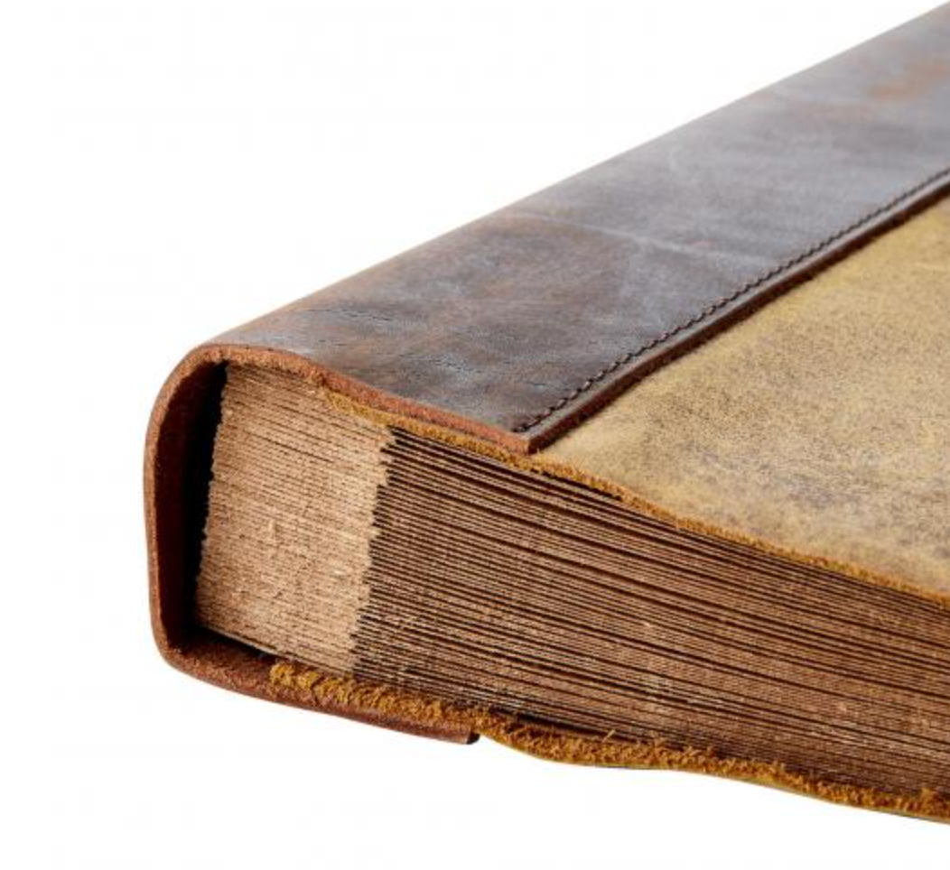 Notering/fotobok - Brun - 36 x 29 x 5 cm