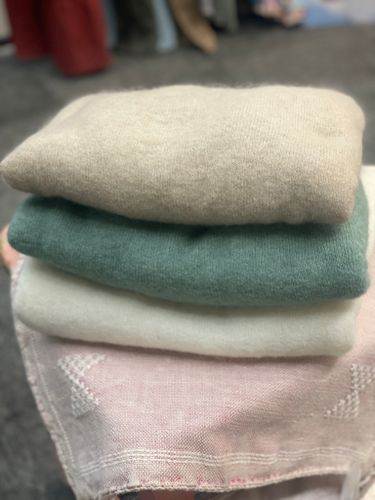 Pearl Glow Mohair Sweater