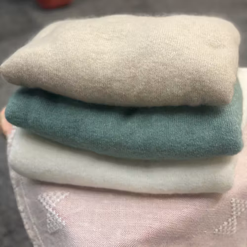 Pearl Glow Mohair Sweater