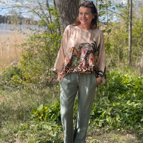 Magic Night Blouse, Beige reunion