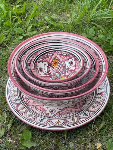 Marokansk keramik rosa zahari