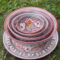 Marokansk keramik rosa zahari