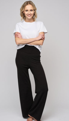 Mubi Merino Pants mörk brun ella & il