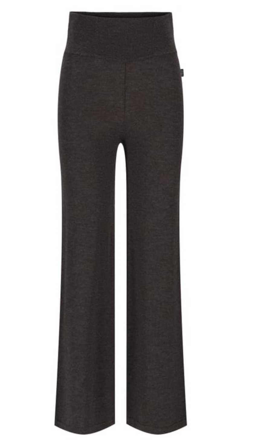 Mubi Merino Pants mörk brun ella & il