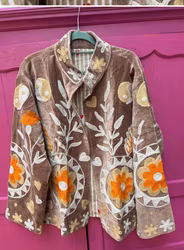 Boho Soul Velvet Jacket brown