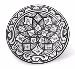 Marockansk keramik svart