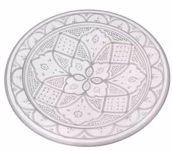 Marockansk keramik grå