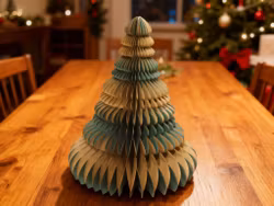 Gran Vaxpapper Grön 30cm