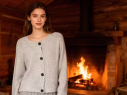 Emanuela soft cardigan offwhite