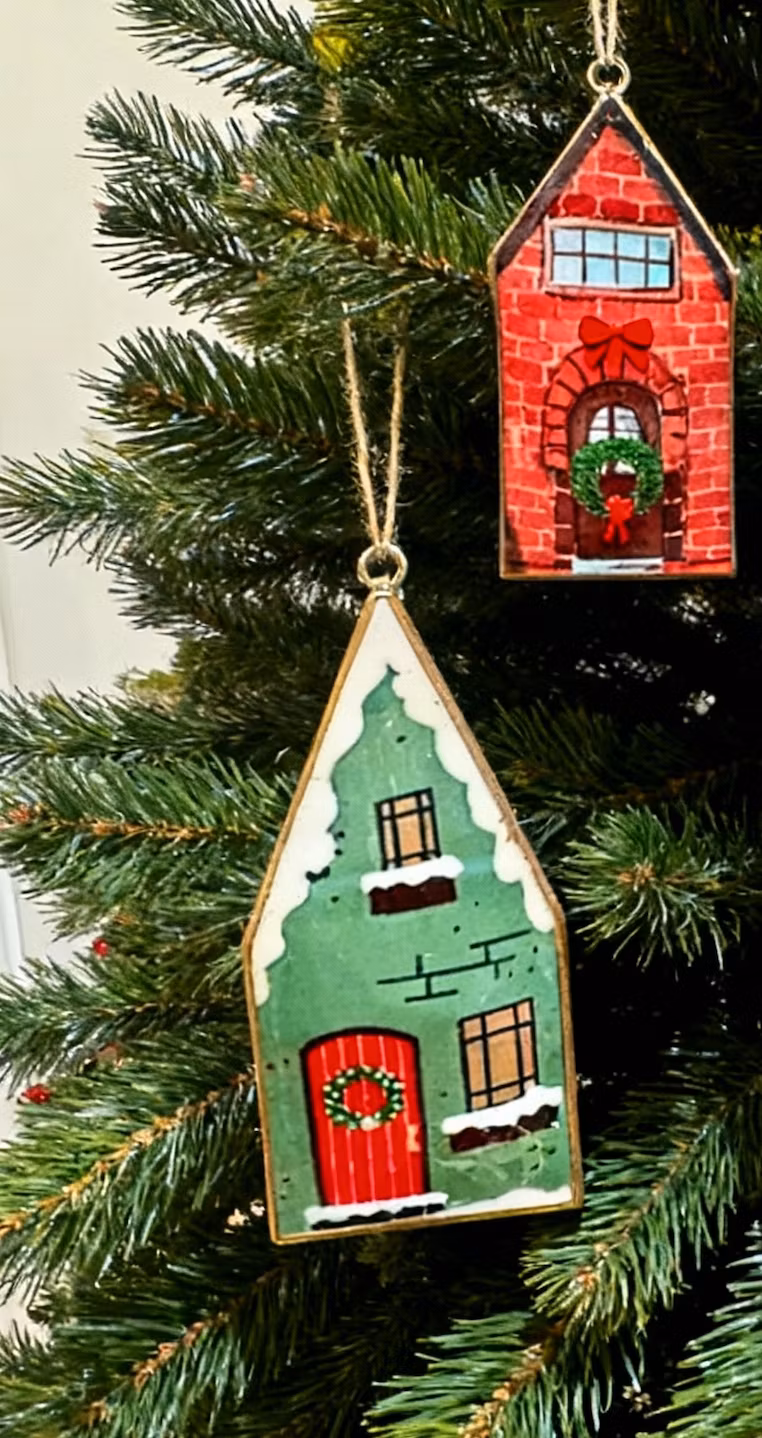 Dekoration i metall 15,8 cm