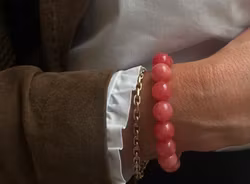 Chunky Redstone Quartz | Crystal bracelet Clarity