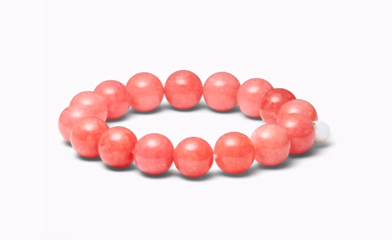 Chunky Redstone Quartz | Crystal bracelet Clarity