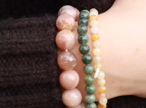 Chunky Sunstone | Crystal bracelet Power