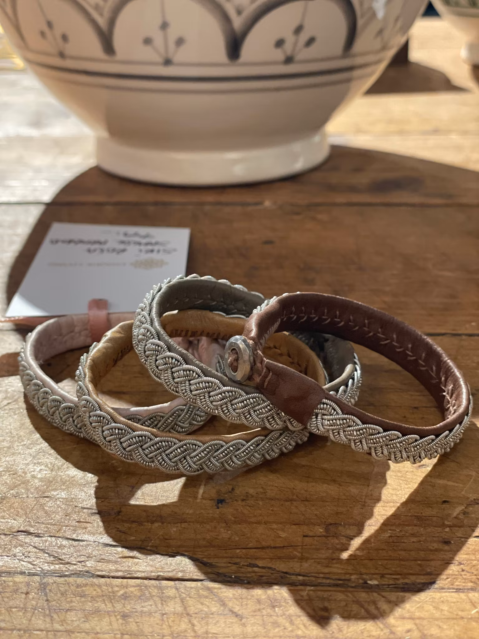 Samiska handsydda armband Siri Dam