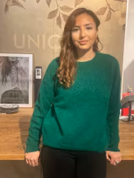 Mohair tröja Deep Pine