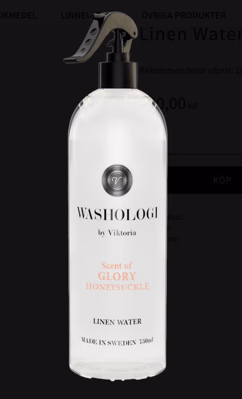 Linen Water Glory - 750ml Washologi