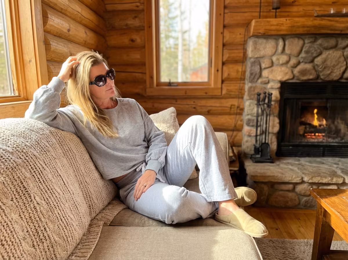 Mysset  med tröja och byxa i bomull