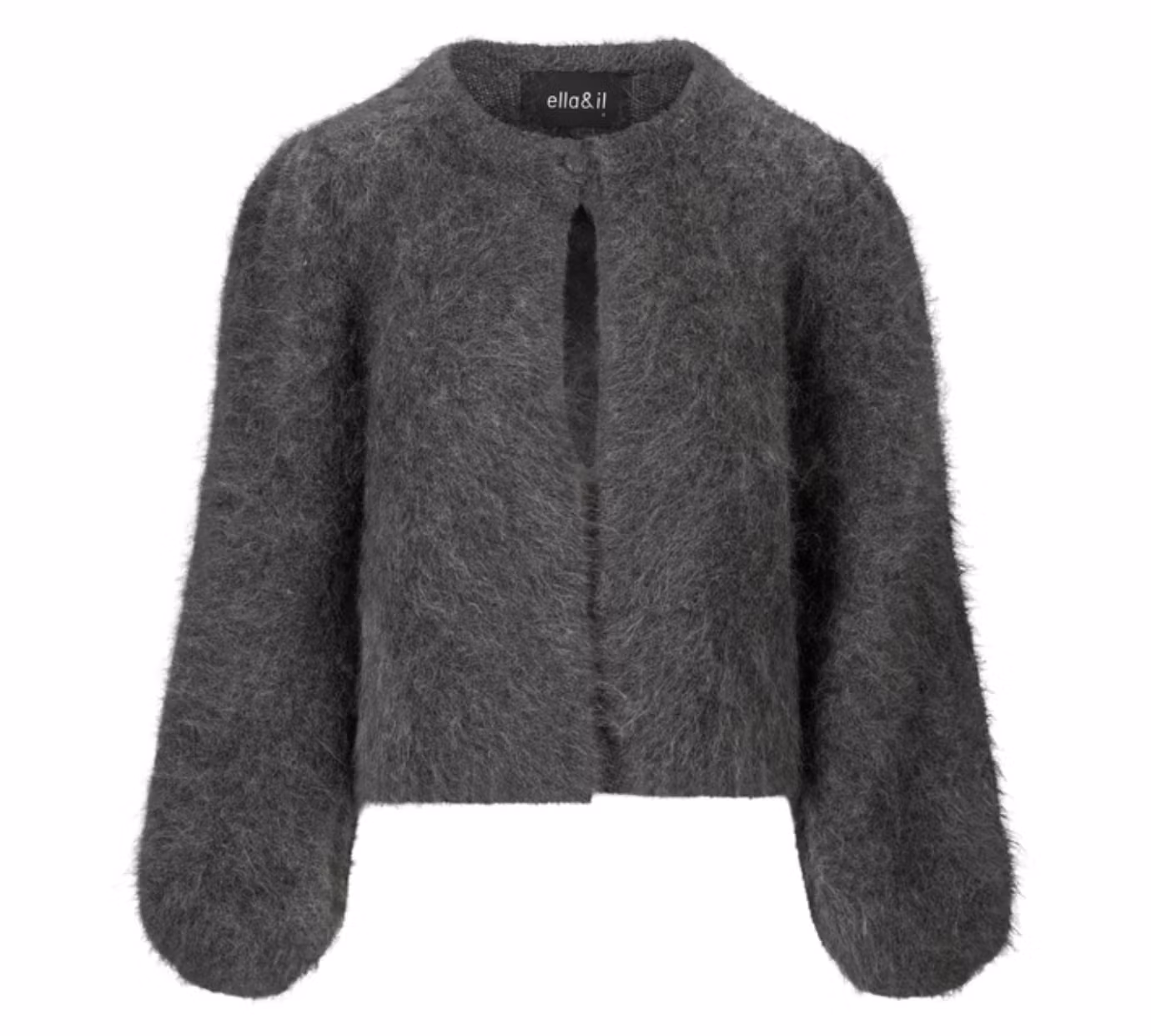 Amelia Chunky Cardigan Ella & il charcoal